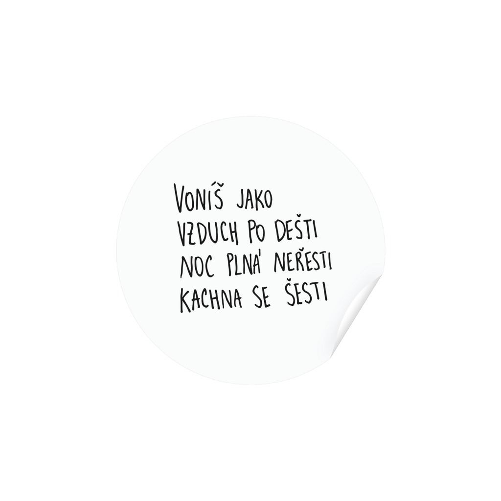 Samolepka VONÍŠ